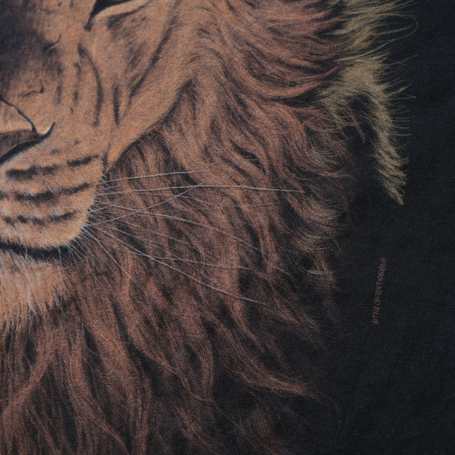 Vintage 1998 Liquid Blue Lion T-Shirt XXL