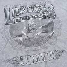 Vintage Lock Horns T-Shirt Large