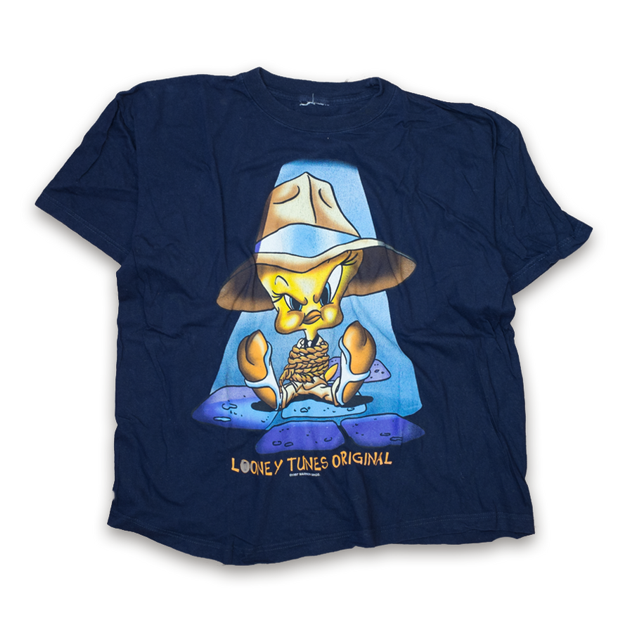Looney Tunes Tweety T-Shirt XLarge - Double Double Vintage
