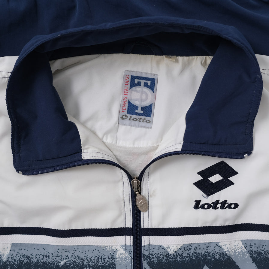 Vintage Lotto Track Jacket Large