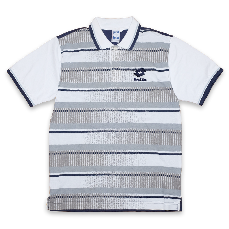 Vintage Lotto Tennis Polo Shirt Medium - Double Double Vintage