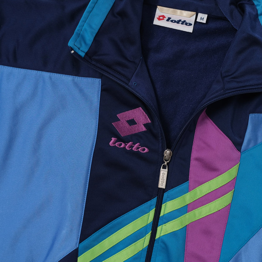 Vintage Lotto Track Jacket Medium