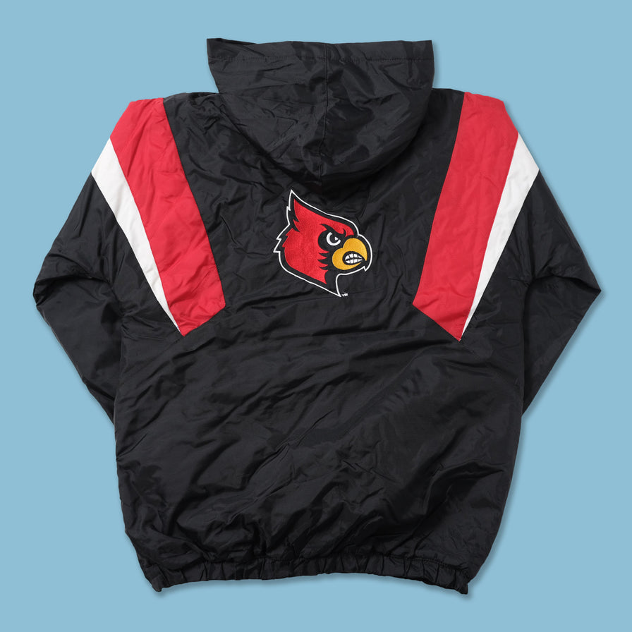 Vintage Reebok Louisville Cardinals Padded Windbreaker Large
