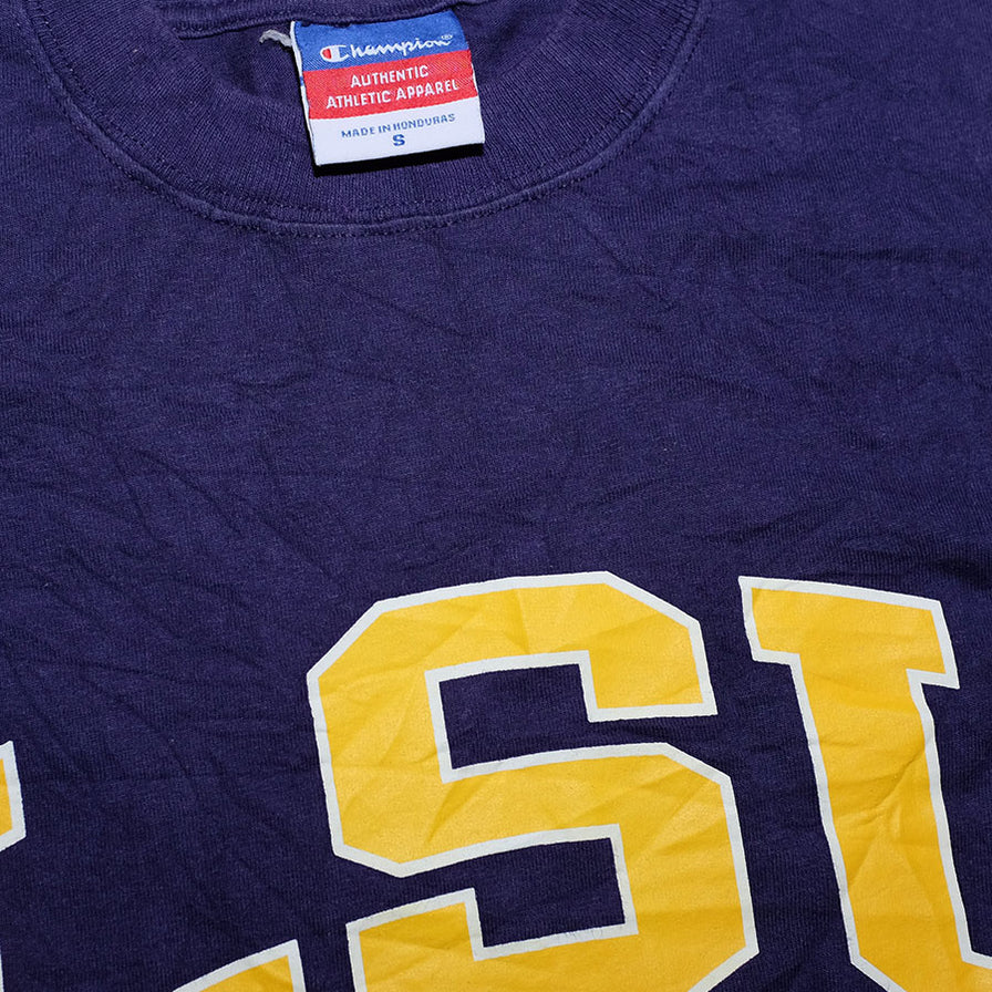Vintage Champion LSU Longsleeve Small - Double Double Vintage