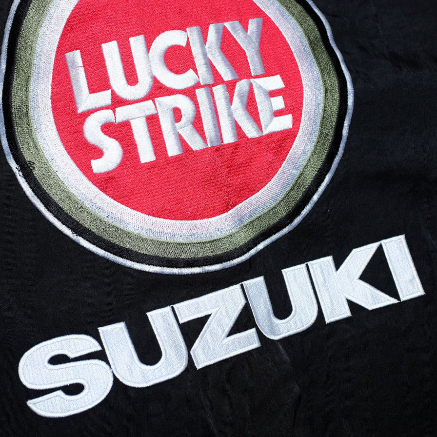 Vintage Lucky Strike Suzuki Jacket Large - Double Double Vintage