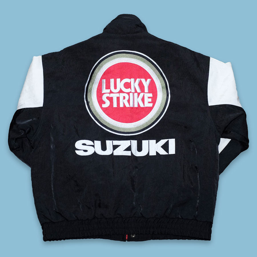 Vintage Lucky Strike Suzuki Jacket Large | Double Double Vintage