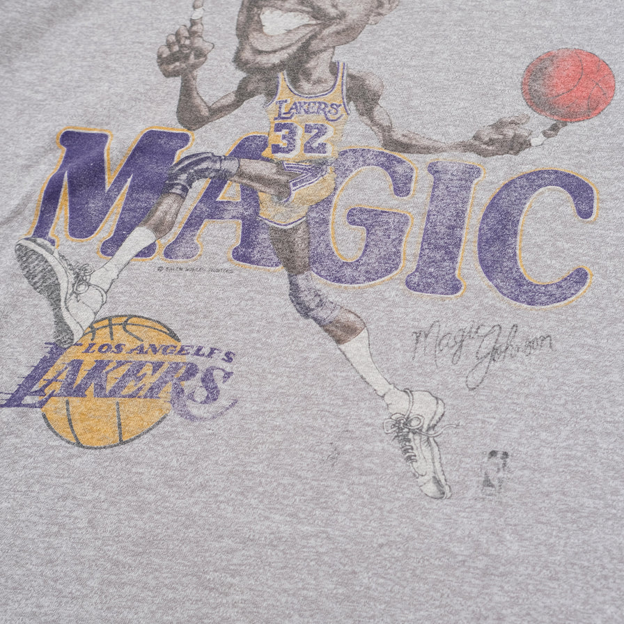 Vintage 80s Magic Johnson T-Shirt Small