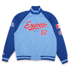 Majestic Montreal expos Baseball Jacket Large - Double Double Vintage