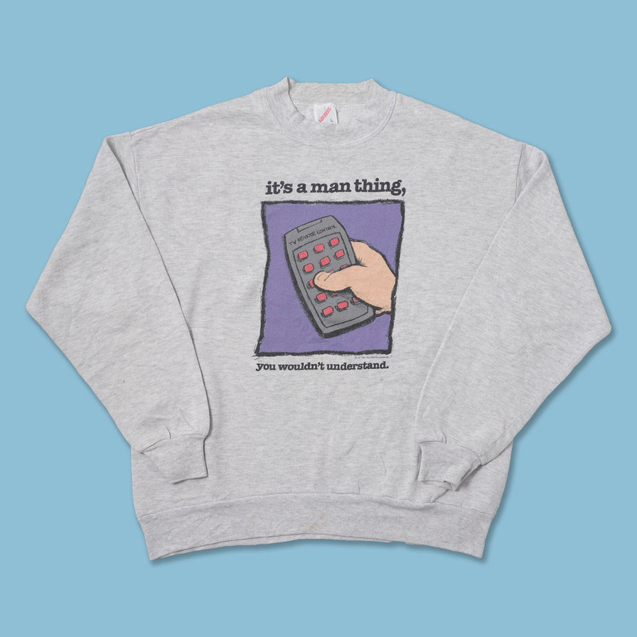 Vintage 1992 It's a man thing Sweater Large