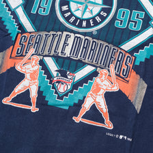 Vintage 1995 Seattle Mariners T-Shirt Medium / Large