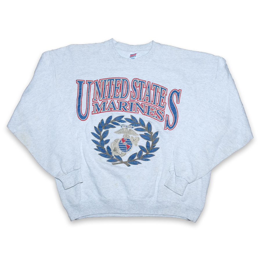 Vintage US Marines Sweater Small - Double Double Vintage