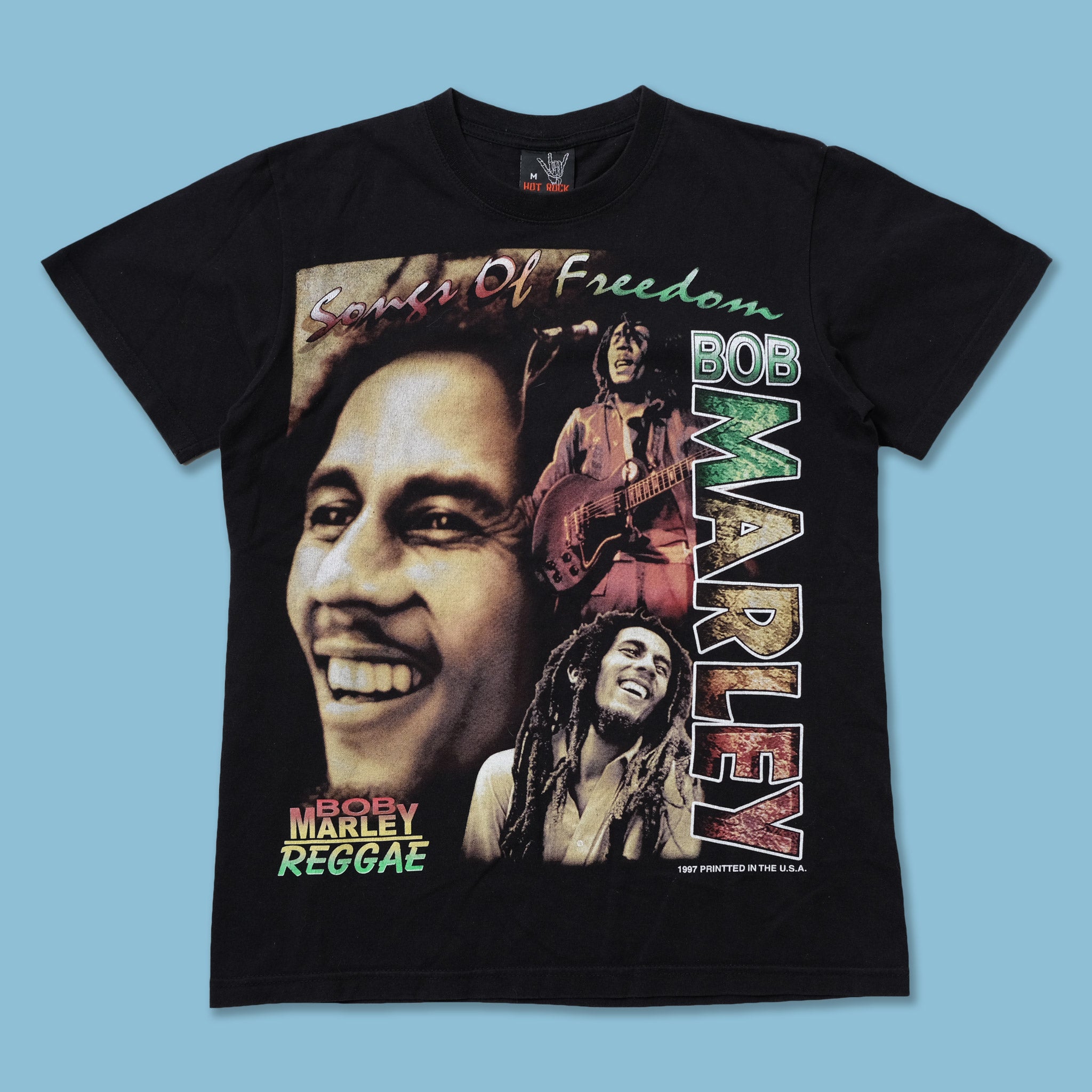 Tシャツ/カットソー(半袖/袖なし)Bob Marley vintage tee - dibrass.com
