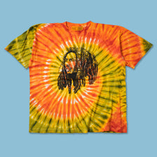 Bob Marley Tie Dye T-Shirt Large