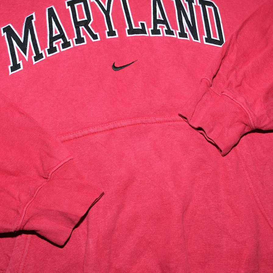 Vintage Nike Maryland Hoody Large / XLarge