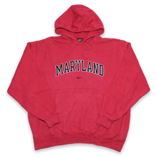 Vintage Nike Maryland Hoody Large / XLarge