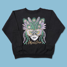 Vintage Mardi Gras Sweater XXLarge