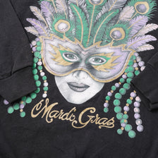 Vintage Mardi Gras Sweater XXLarge