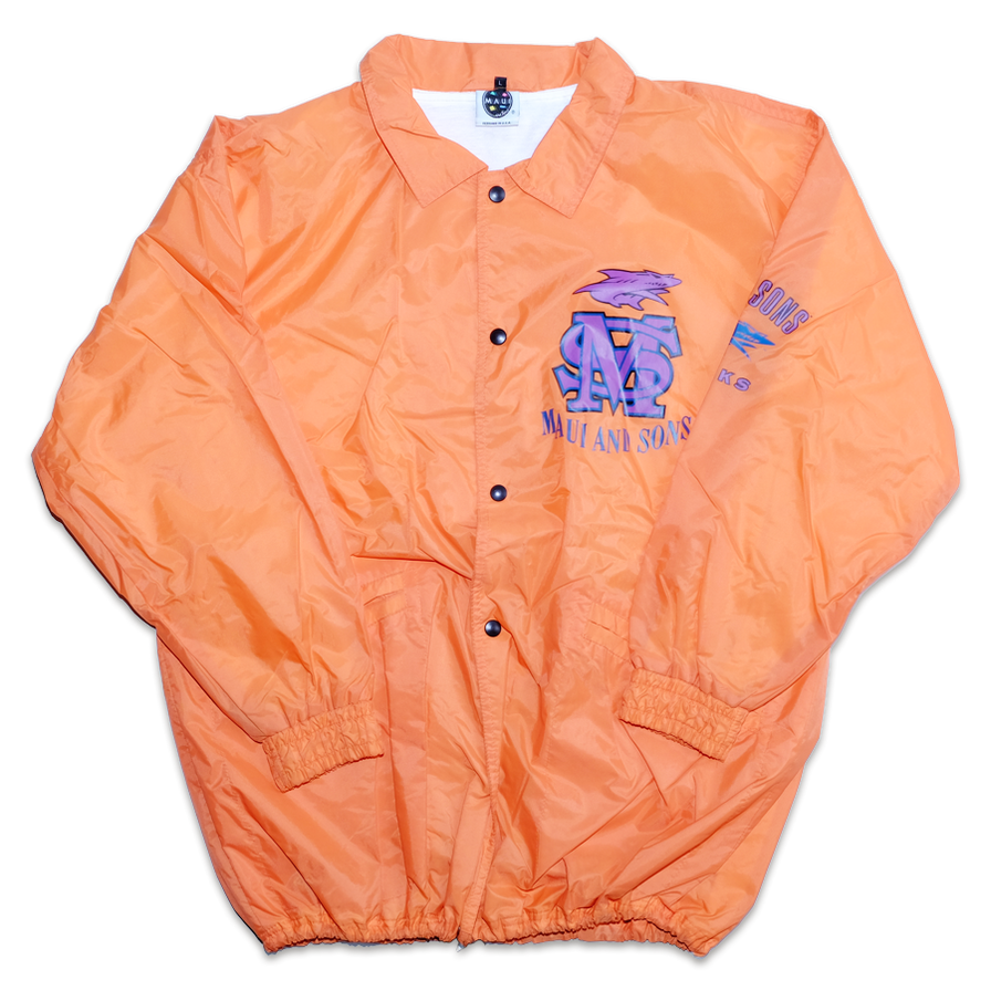 Vintage Surf Coach Jacket XLarge - Double Double Vintage