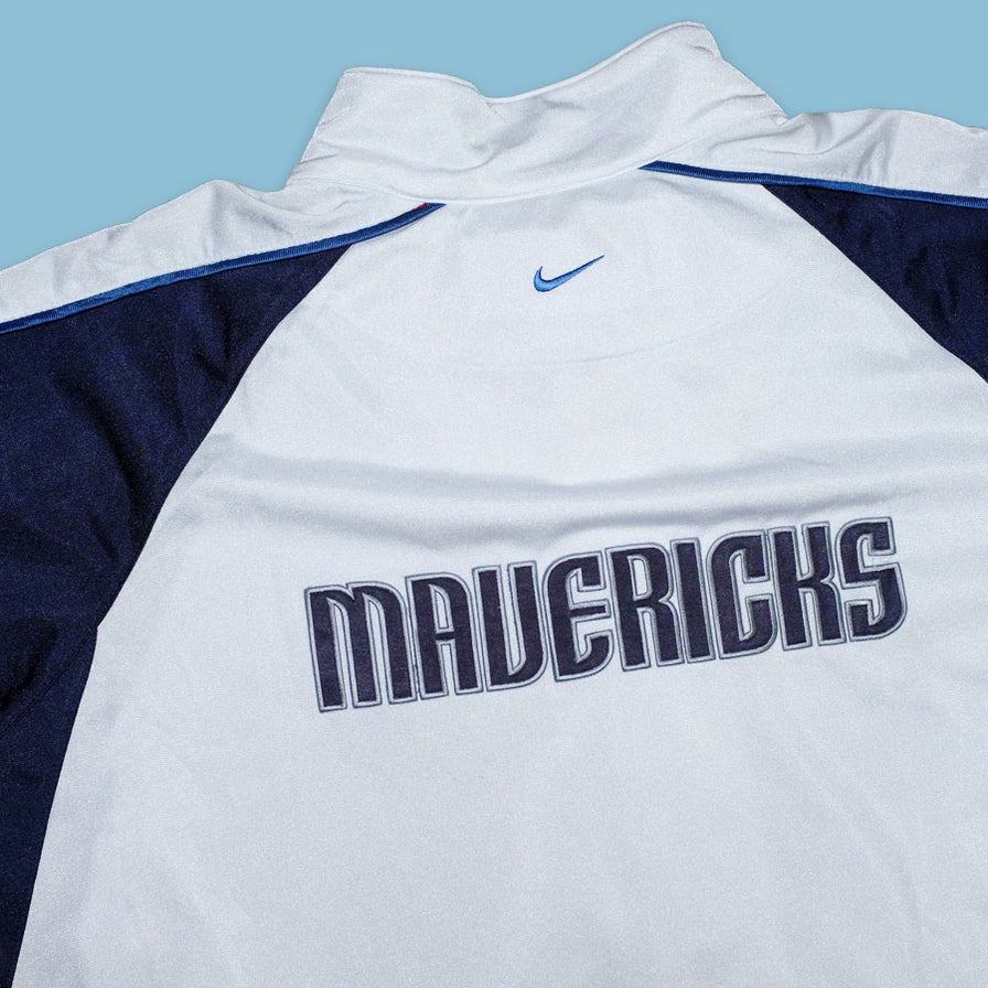 Vintage Nike Dallas Mavericks Shooting Jacket XXL - Double Double Vintage