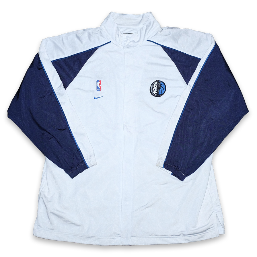 Vintage Nike Dallas Mavericks Shooting Jacket XXL - Double Double Vintage