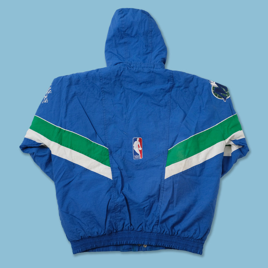 Vintage Starter Dallas Mavericks Jacket Large Double Double Vintage