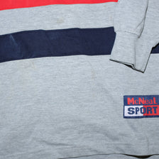 Vintage Striped Long Polo XLarge - Double Double Vintage
