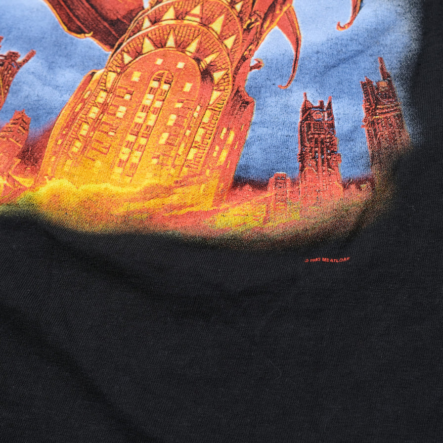 Vintage 1993 Meat Loaf Tour T-Shirt Large