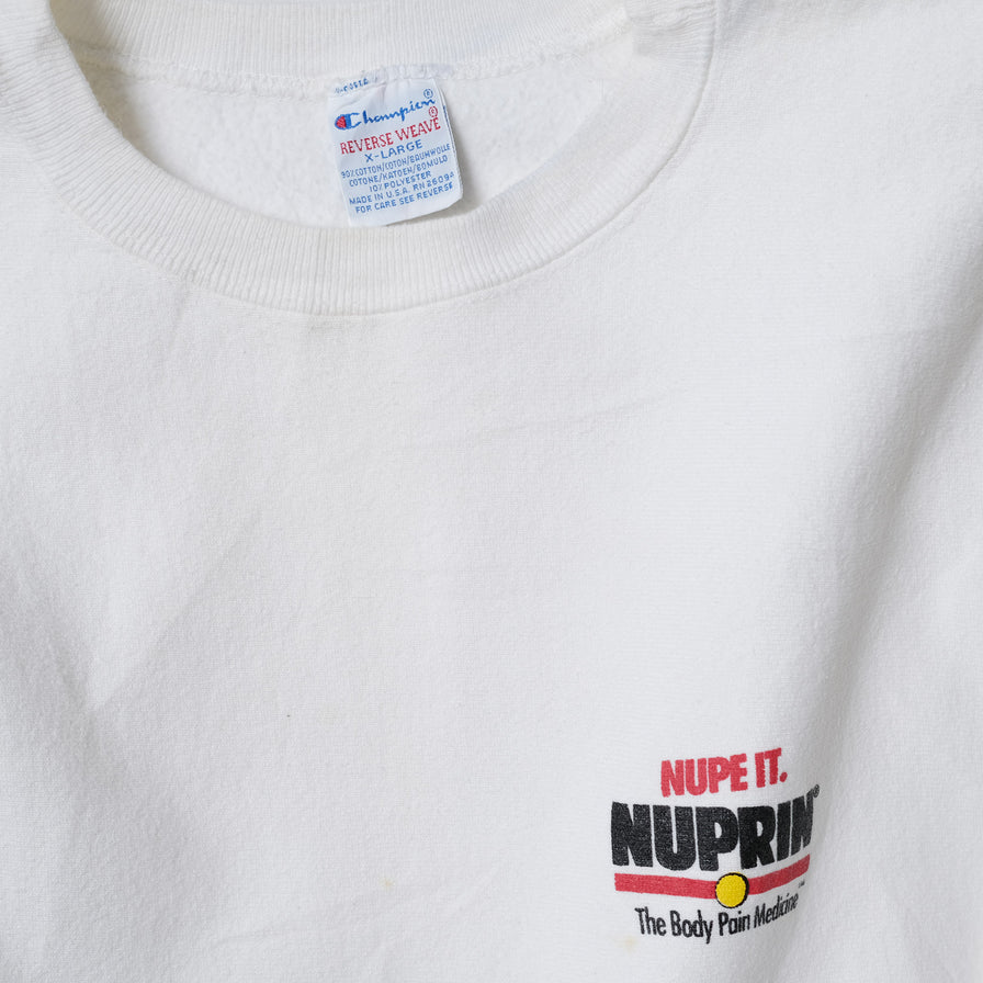 Vintage Champion Reverse Weave Nuprin Sweater XLarge