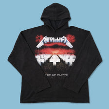Vintage 2002 Metallica Master of Puppets Hoody Large