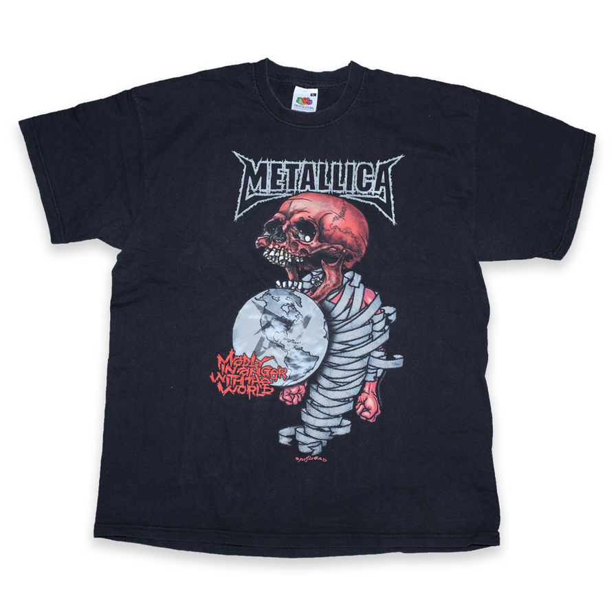 Vintage Metallica 2004 Tour T-Shirt Large / XLarge - Double Double Vintage