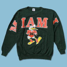 Vintage University of Miami Sweater XLarge / XXL