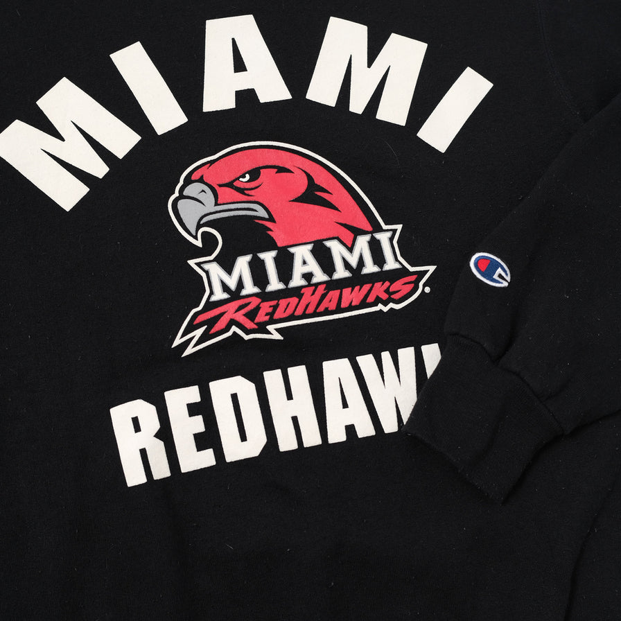 Vintage Champion Miami Redhawks Sweater Small