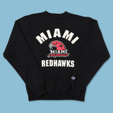 Vintage Champion Miami Redhawks Sweater Small