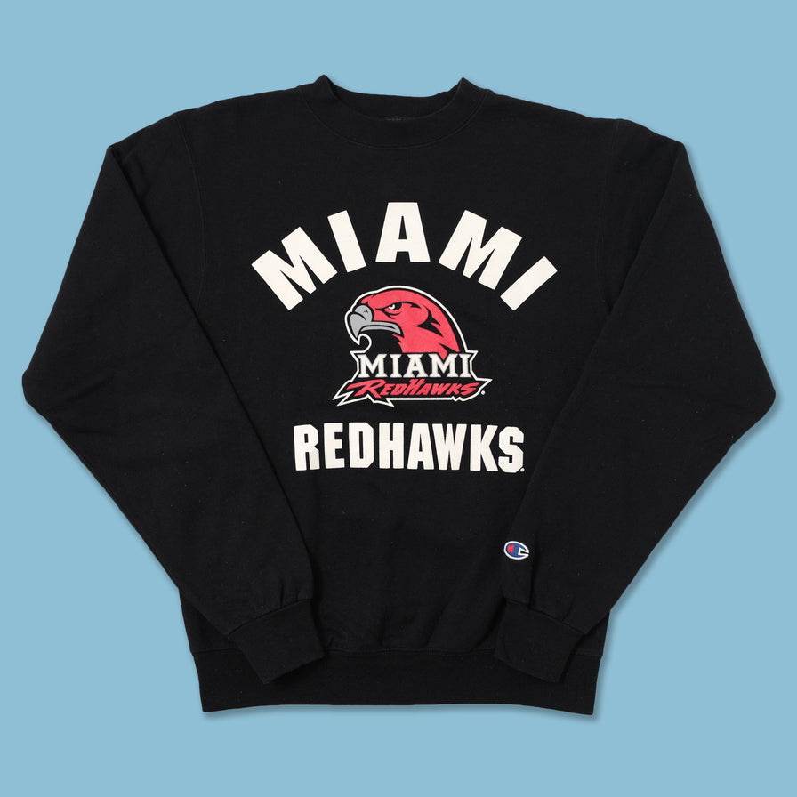 Vintage Champion Miami Redhawks Sweater Small
