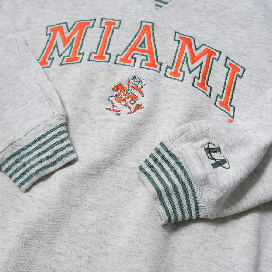 Vintage Miami Hurricanes Sweater Large