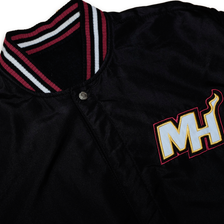 NBA Miami Heat Reversible College Jacket XLarge - Double Double Vintage