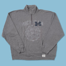 Vintage Champion Michigan Q-Zip Sweater XXL