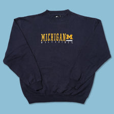 Vintage Starter Michigan Sweater Large