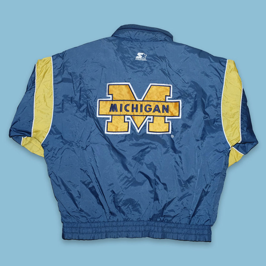 Vintage Starter Michigan Track Jacket XLarge - Double Double Vintage