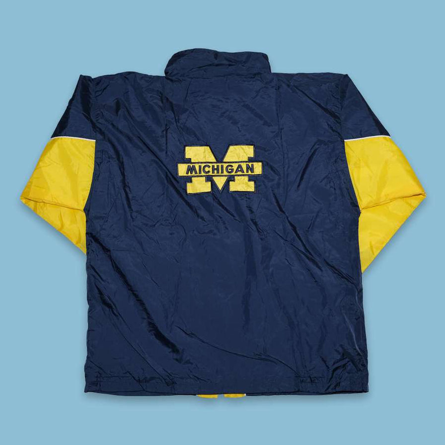 Vintage Michigan Wolverines Track Jacket XLarge