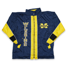 Vintage Michigan Wolverines Track Jacket XLarge