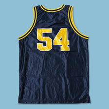 Vintage Deadstock Nike Michigan Basketball Jersey Large