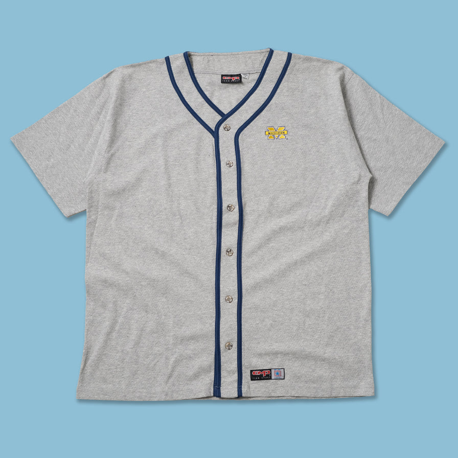 Vintage Deadstock Michigan Wolverines Baseball Jersey