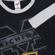 Vintage Michigan Wolverines Ringer T-Shirt Medium / Large