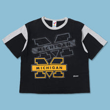 Vintage Michigan Wolverines Ringer T-Shirt Medium / Large