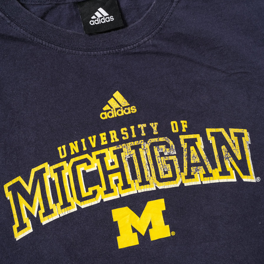 Vintage adidas Michigan T-Shirt Small