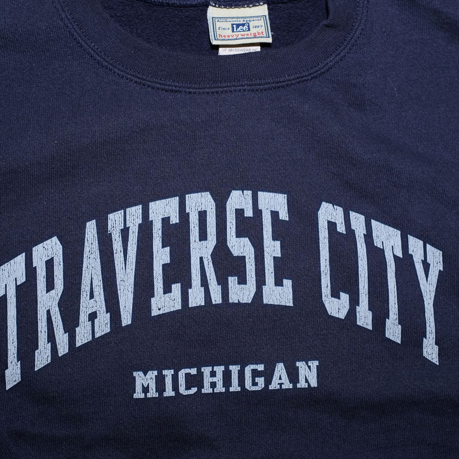 Vintage Traverse City Sweater Large - Double Double Vintage
