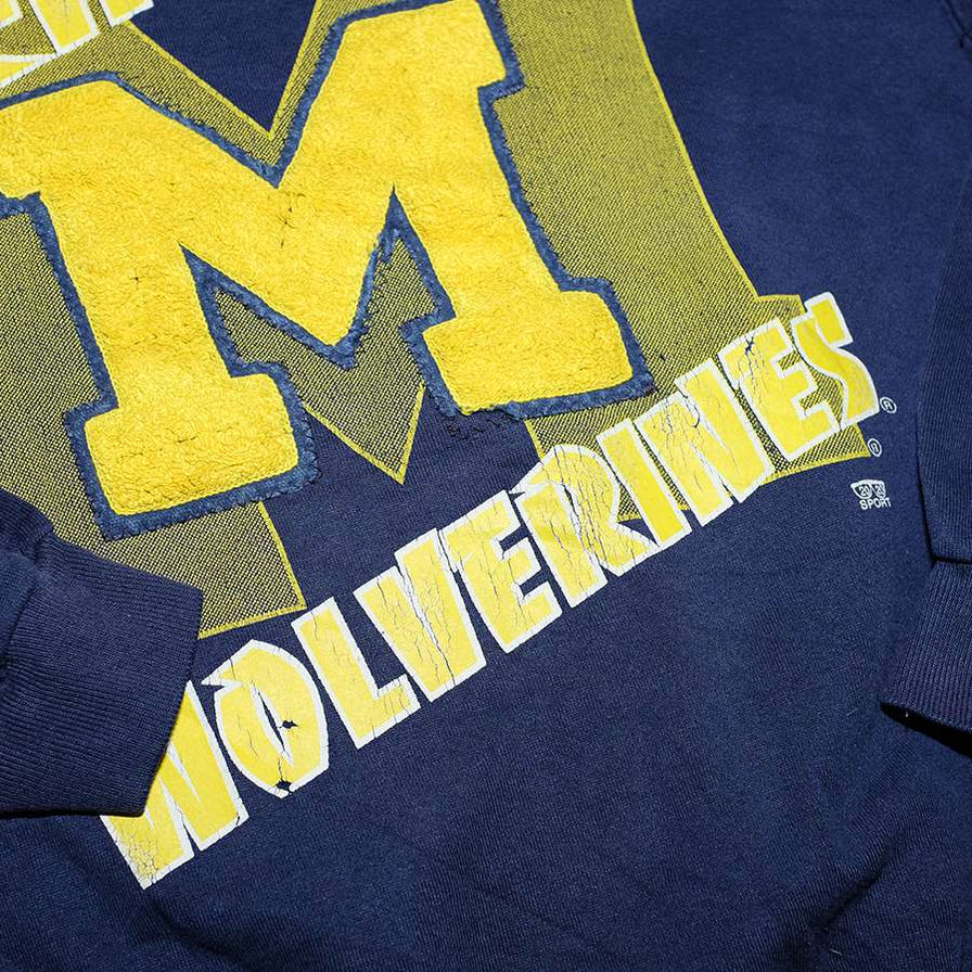 Vintage Michigan Wolverines Sweater Large
