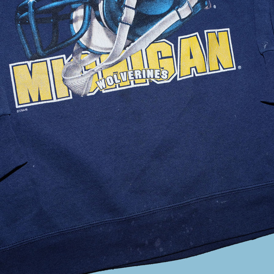 Vintage Michigan Wolverines 1997 Sweater Large - Double Double Vintage