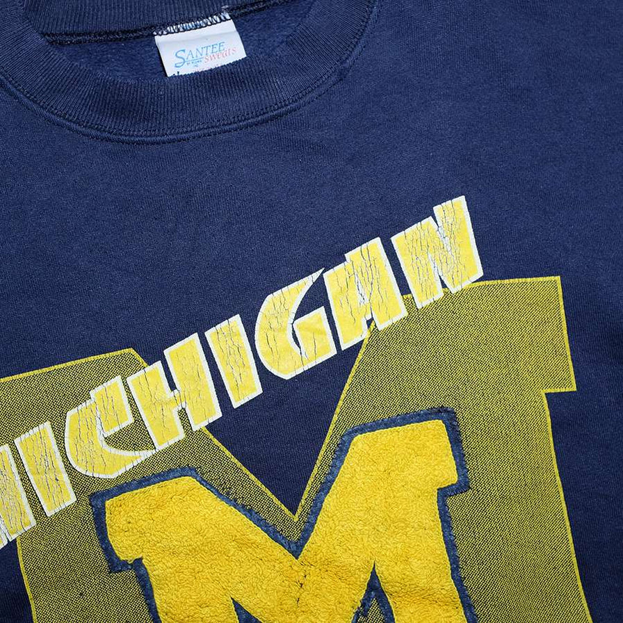 Vintage Michigan Wolverines Sweater Large